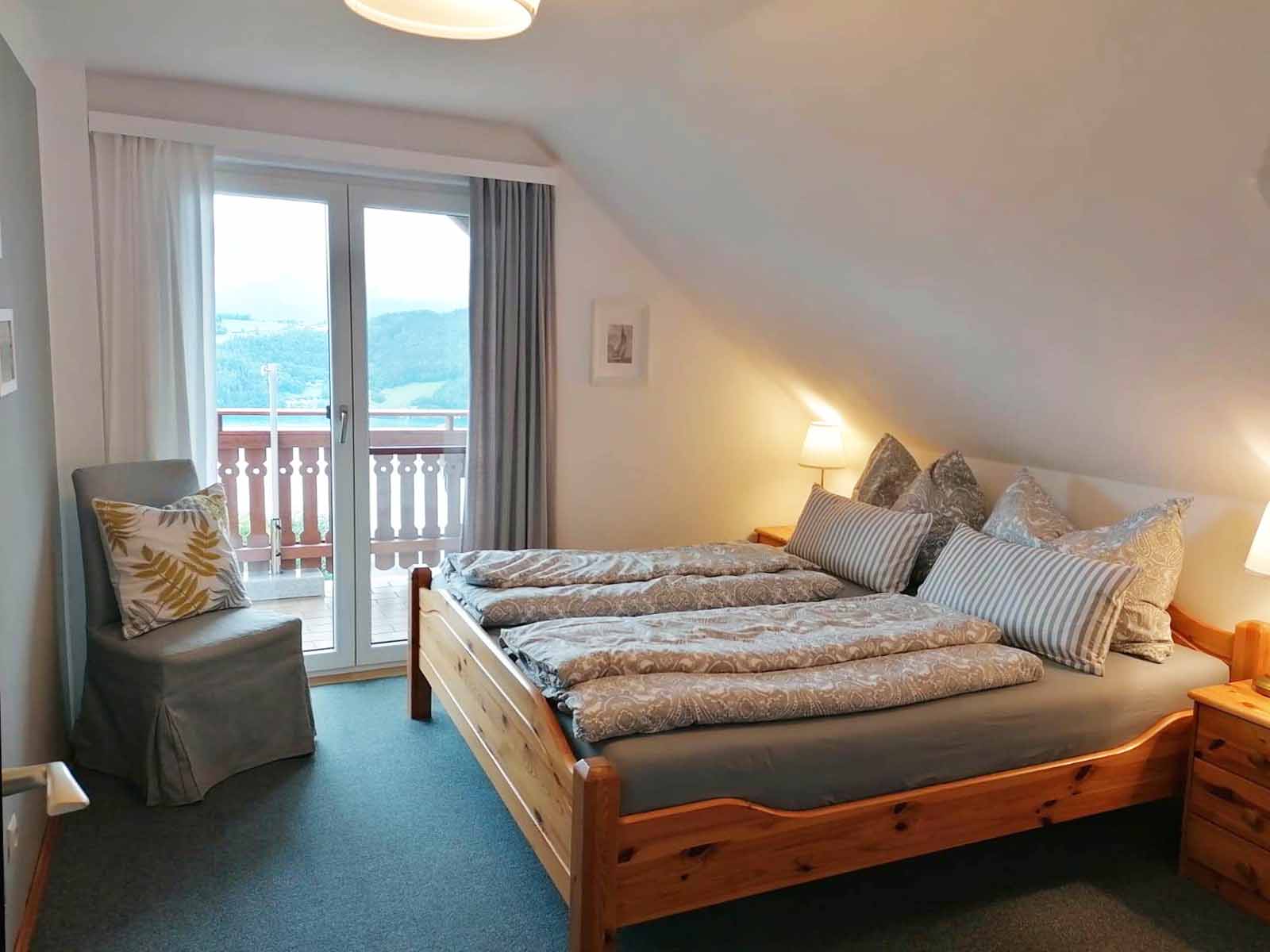 Wohnung Leander Schlafzimmer